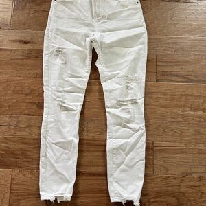 Abercrombie “Super Skinny Ankle” High Rise Jean